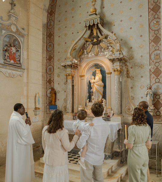 Reportage photo de baptême dans la Meuse
